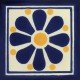 Mexican Talavera Tile Daisy 5